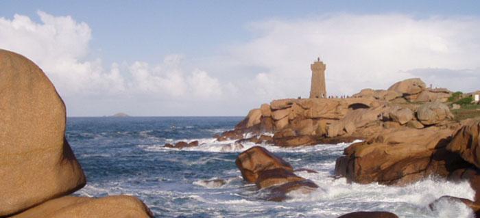 Perros-Guirec on the pink granite coast