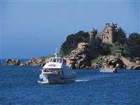 Sea excursions tours, guided tour by boat at the Seven Islands's archipelago in Perros-Guirec
