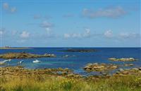 Landscapes of the Côte de Granit Rose in Pleumeur Bodou
