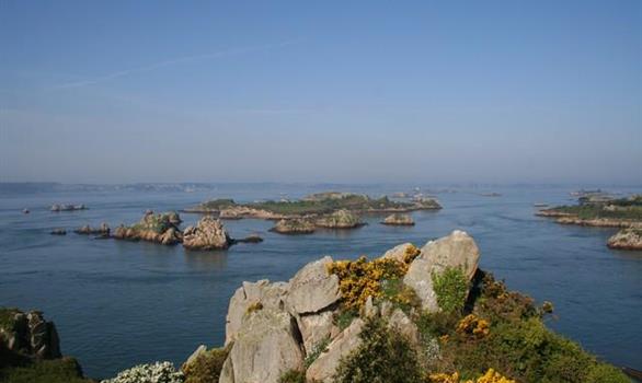 Paimpol and Ploubazlanec : island of Bréhat - Stereden, Village de Chalets