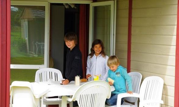 Chalet mobilhome for rent Bretagne - Stereden, Village de Chalets