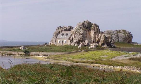 Bretagne - Stereden, Village de Chalets