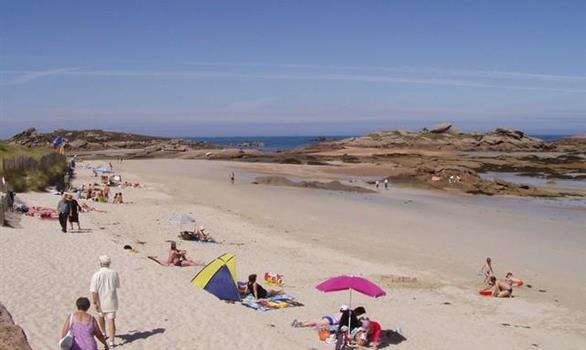Beach of Bretagne - Stereden, Village de Chalets
