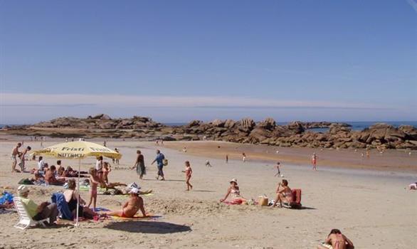 Beach of Brittany - Stereden, Village de Chalets