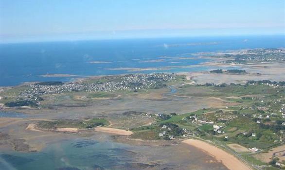 The ile grande in Pleumeur Bodou - Stereden, Village de Chalets