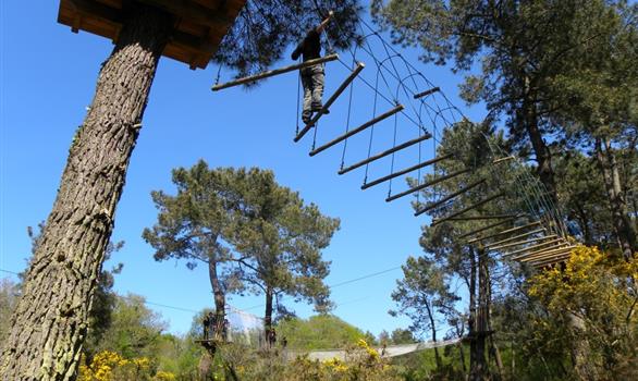 The adventure park near Perros-Guirec - Stereden, Village de Chalets