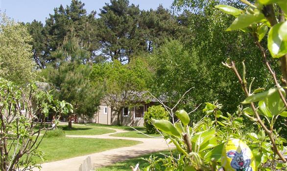 leisure in a pedestrian park - Stereden, Village de Chalets