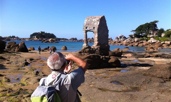 the Pink Granite Coast : Saint-Guirec - Stereden, Village de Chalets