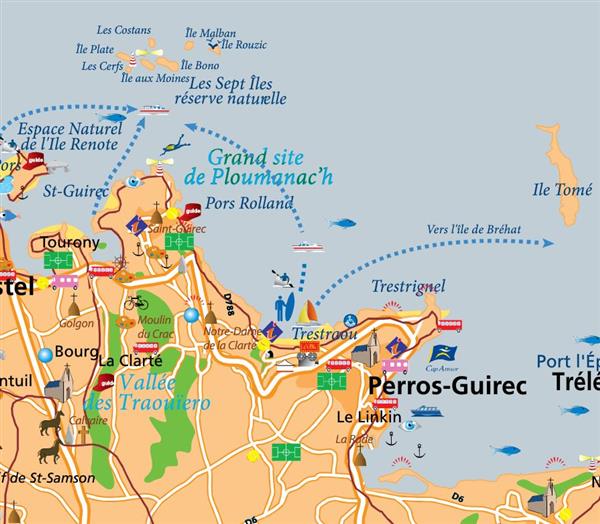 Perros-Guirec on the Pink Granite Coast - Activities and leisures for ...