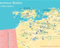 Map of Pleumeur-Bodou