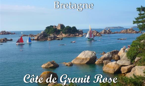 the Pink Granite Coast : Perros-Guirec - Stereden, Village de Chalets