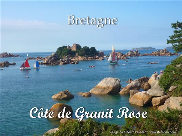 the Pink Granite Coast : Perros-Guirec - Stereden, Village de Chalets