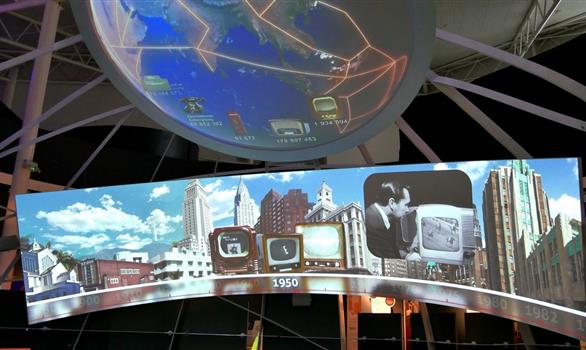 Connected Earth, a new large-format audiovisual projection - Stereden, Village de Chalets
